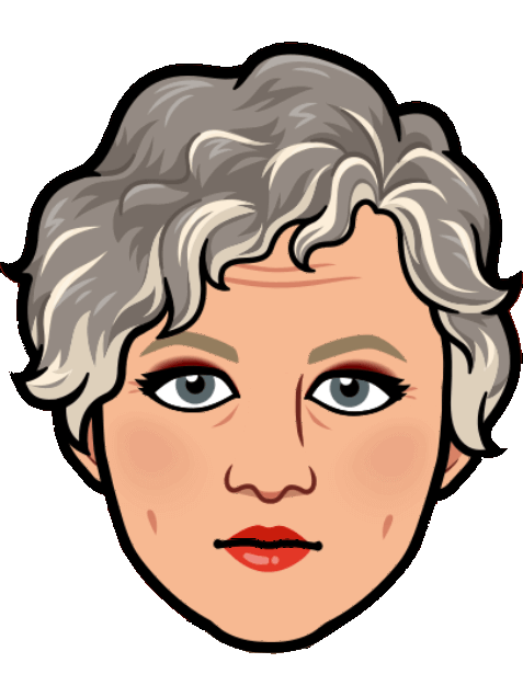 Porträt Alexandra im Comic-Stil