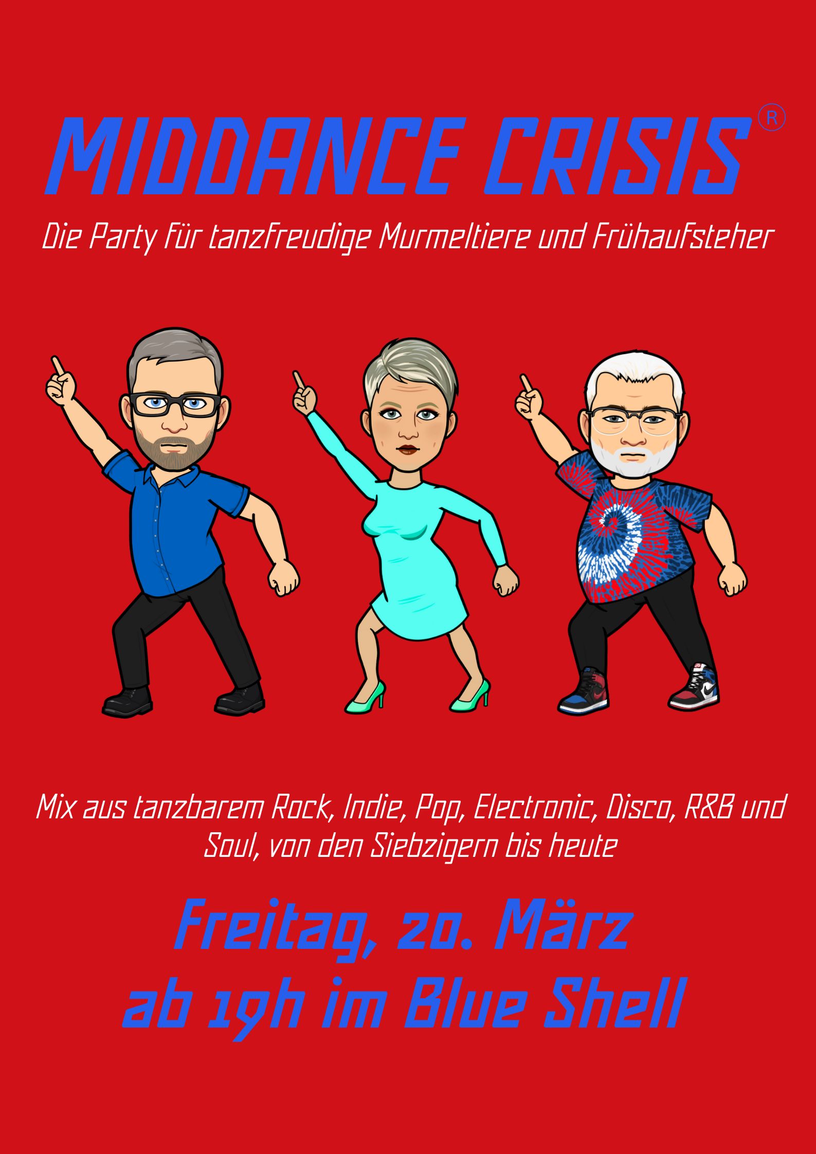 Plakat der nächsten Veranstaltung